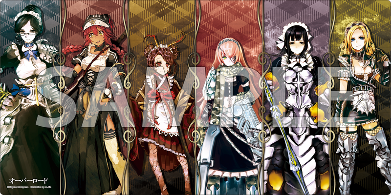 ブシロード ラバーマットコレクション V2 Vol.1923 オーバーロード『プレアデス』原作ver.