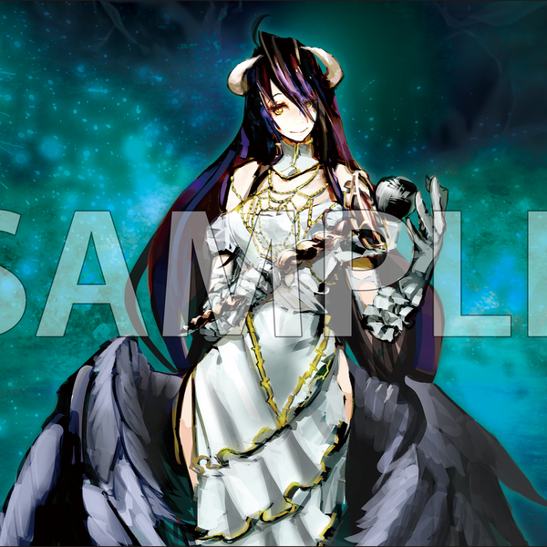 オーバーロード アルベド ラバーマット ブシロード OVERLORD_2025__playmat02_sampl