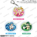 ぴちぴちピッチ×サンリオキャラクターズ　アクリルキーホルダー 波音×シナモロール