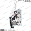 Poppin'Party×Roselia 合同ライブ「DREAMS GO ON」　ネームキーホルダー 白金 燐子