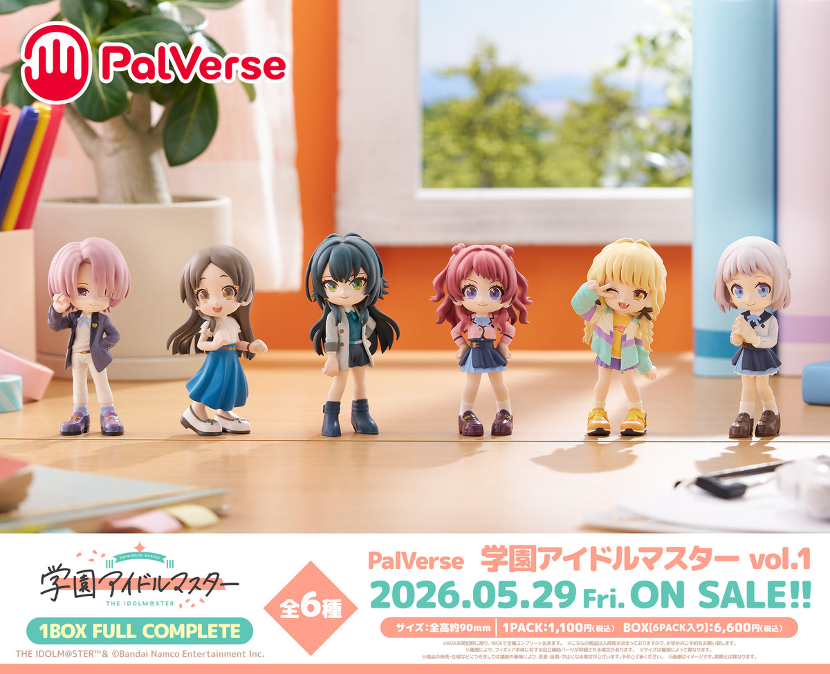 BANDAI NAMCO 学園アイドルマスター 1/7フィギュア 2体セット PalVerse 学園アイドルマスター vol.1【BOX】｜ブシロード オンライン