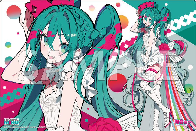 ブシロード ラバーマットコレクション V2 Vol.1911 『レーシングミク 2025Ver.』15th”Rhapsody” 2010-2025