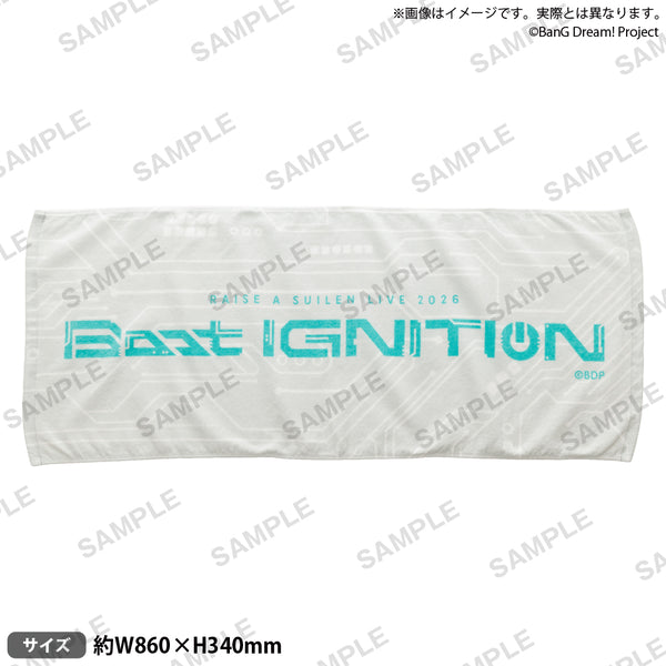 RAISE A SUILEN LIVE 2026「Boot IGNITION」 フェイスタオル