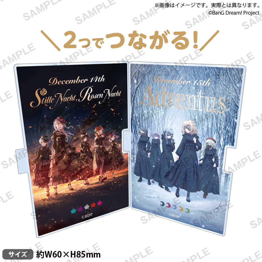 Roselia「Stille Nacht, Rosen Nacht」 つながる！記念箔押しフォト