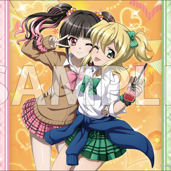 劇団電姫☆②運命のガラポン☆猫足蕾☆A賞 アクリルボード ☆B賞 缶