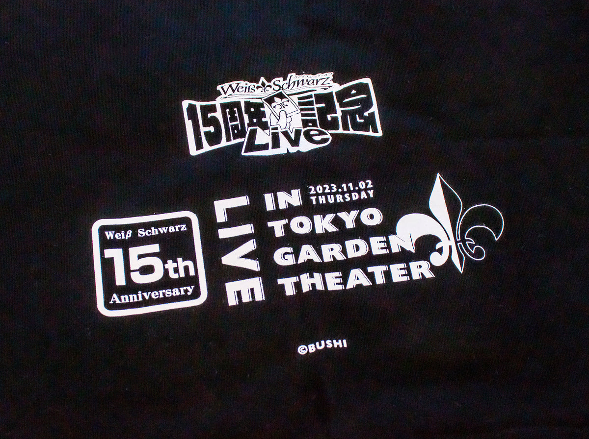 結成15周年記念 東京会場限定Tシャツ XL ヴァイスシュヴァルツ15周年記念ライブ Tシャツ Mサイズ