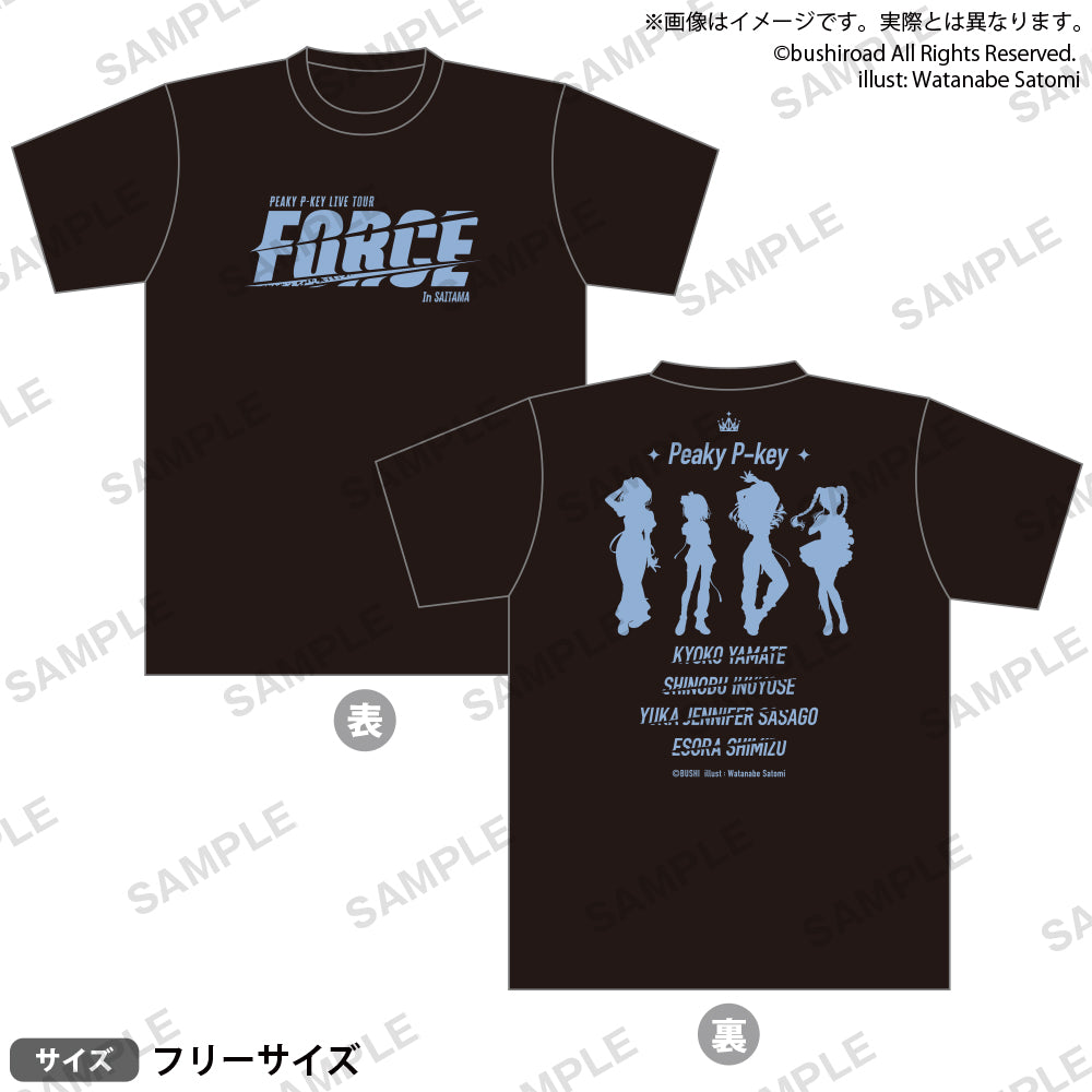 Peaky P-key LIVE「FORCE」in SAITAMA　Tシャツ