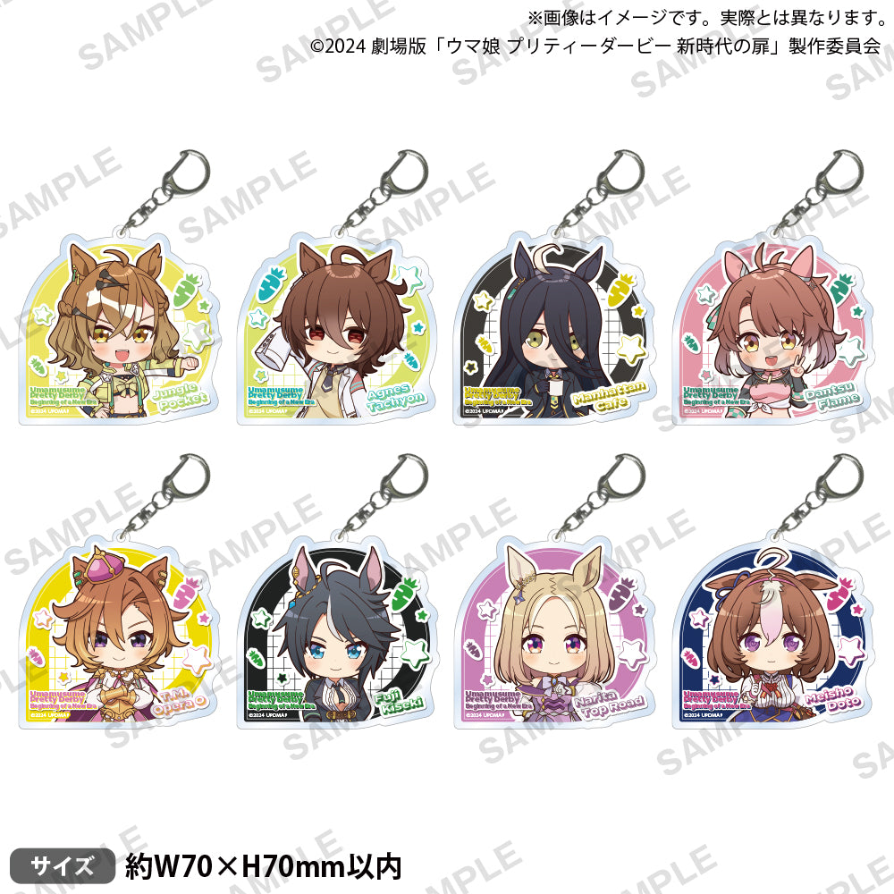 Q*o様 ウマ娘 WINNING LIVE 24 リリイベ限定アクリルキーホルダ グッズ-キーホルダー】ウマ娘 プリティーダービー キャラリウム