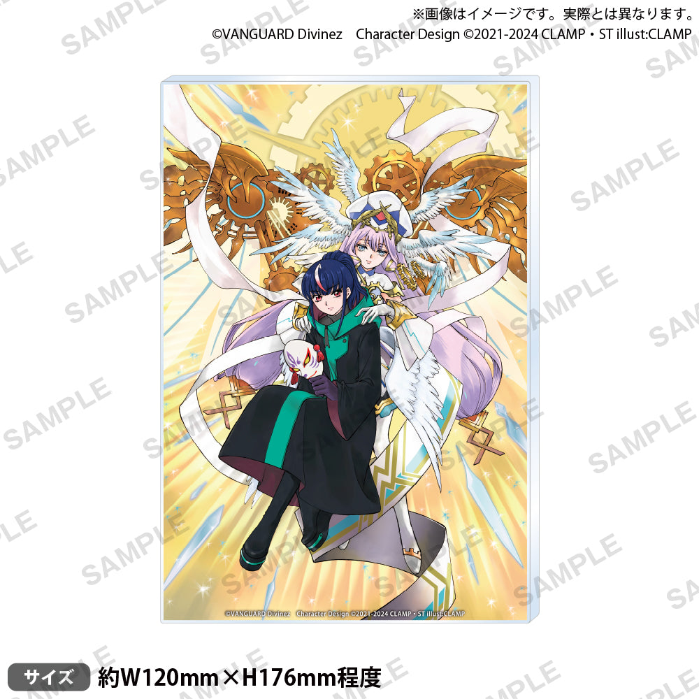 カードファイト!! ヴァンガード 時の運命者リィエル=アモルタセット カードファイト!! ヴァンガード Divinez プレートアクリルスタンド 時