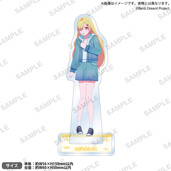 バンドリ！ ゆめ∞みた アクリルスタンド 私服 ver. 仲町あられ