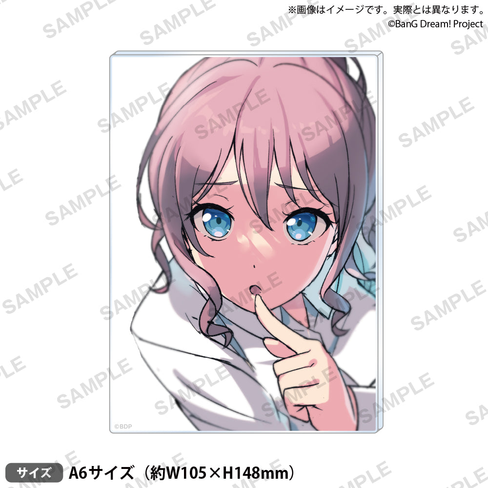 バンドリ 信澤収展 アクリルパネル vol.2 ポピパ 山吹沙綾 信澤収展アクリルパネル BanG Dream! 「山吹沙綾」｜ブシロード