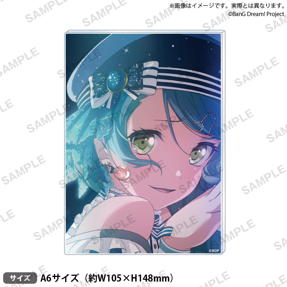 バンドリ イラストアクリルボード 氷川紗夜 信澤収展アクリルパネル BanG Dream! 「氷川紗夜」｜ブシロード