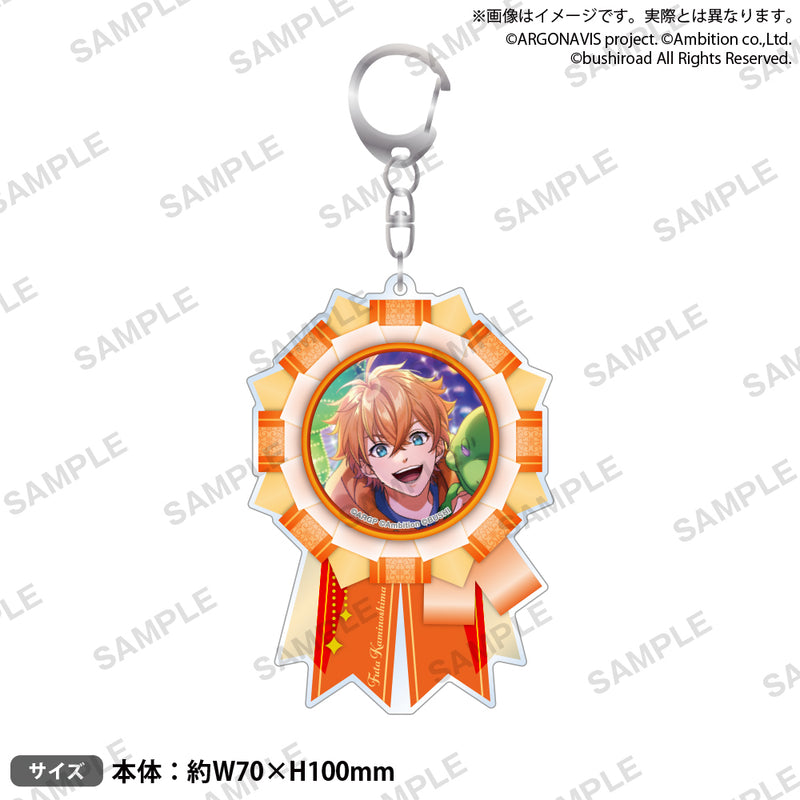 from ARGONAVIS Birthday Collection 2025　ロゼット風アクリルキーホルダー 神ノ島風太