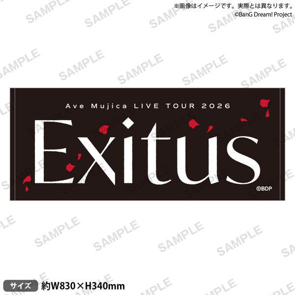 Ave Mujica LIVE TOUR 2026「Exitus」 タオル｜ブシロード オンライン