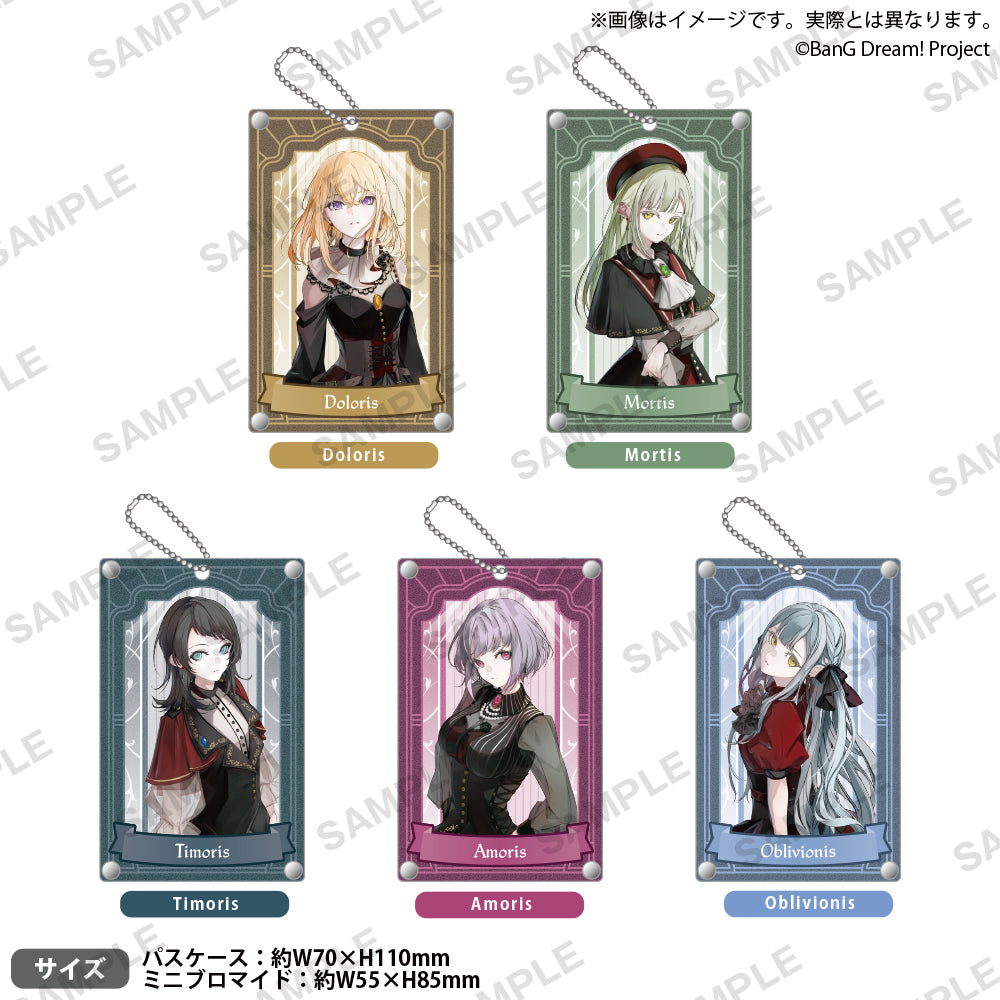 BanG Dream! アクリルパスケースセット 薄明光線 ver