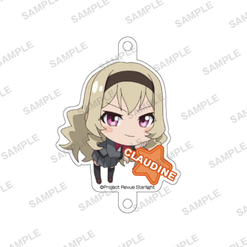 少女☆歌劇レヴュースタァライト-パチンコ＆パチスロ- 繋がるミニキャラアクリルキーホルダー 西條クロディーヌ