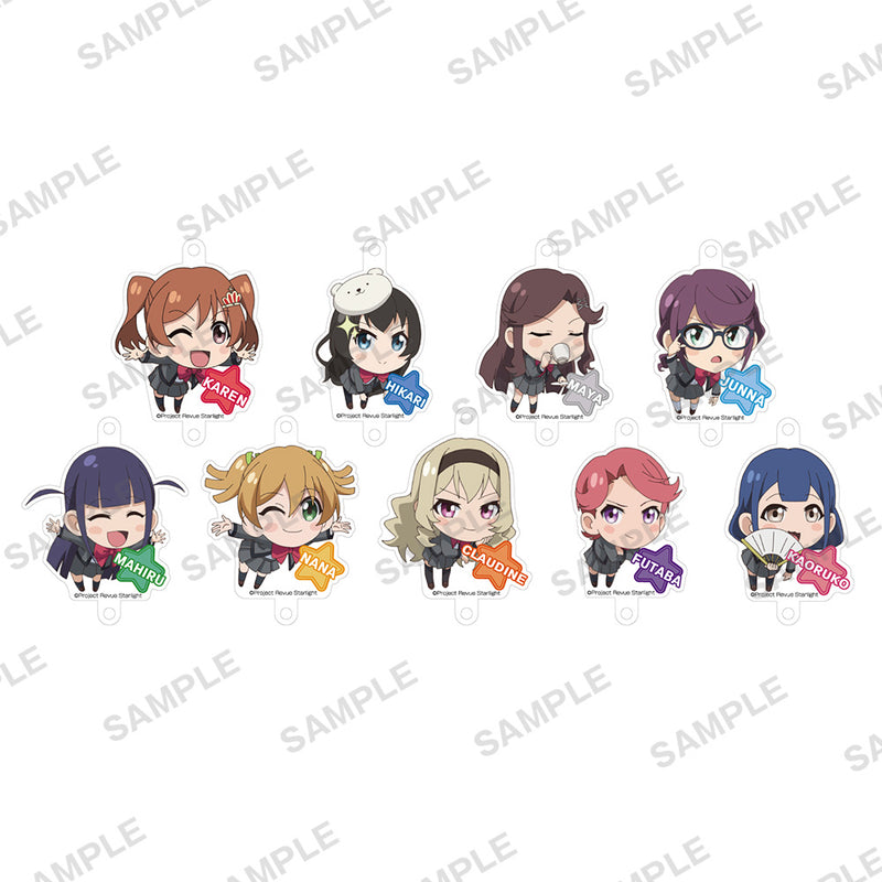 少女☆歌劇レヴュースタァライト-パチンコ＆パチスロ- 繋がるミニキャラアクリルキーホルダー 西條クロディーヌ
