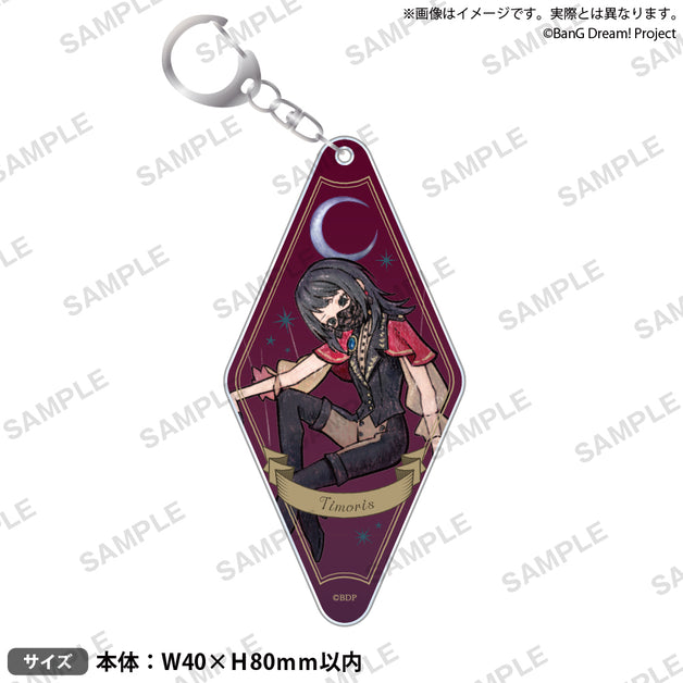 ave mujica 原宿 特典 特製カード キャスト直筆サイン 海鈴 8】バンドリ Ave Mujica クリアカード ティモリス 八幡海鈴 旧の