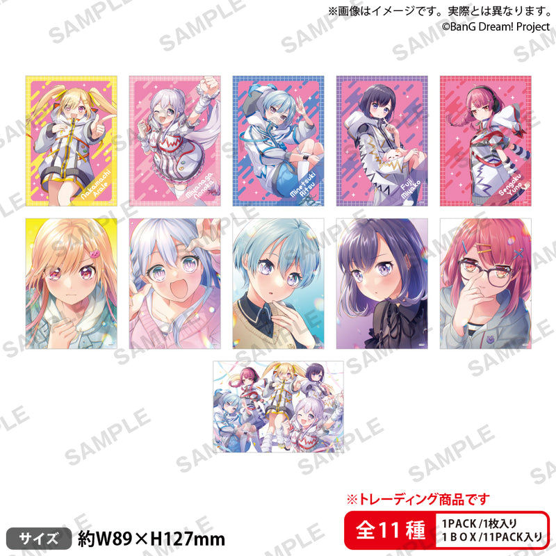 藤都子個展 トレーディングブロマイド BanG Dream! 夢限大みゅーたいぷ