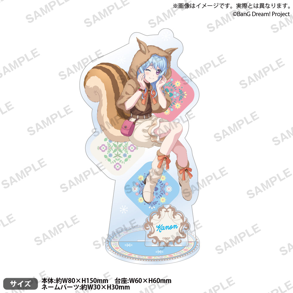 バンドリ！ ガールズバンドパーティ！ アクリルスタンド Animal×Mofu