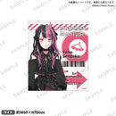 夢限大みゅーたいぷ　デビュー1周年記念フェア　宇宙船 Baggage Tag風 ステッカー 千石ユノ