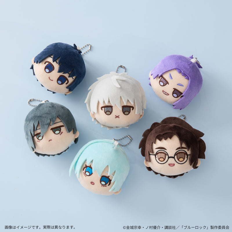 ブルーロック　お顔ぬいぐるみキーホルダー　糸師 凛