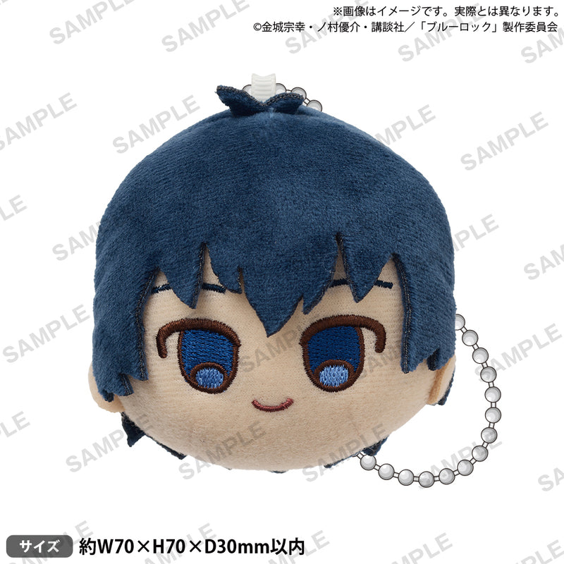 ブルーロック　お顔ぬいぐるみキーホルダー　潔 世一