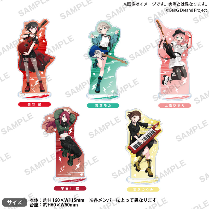 BanG Dream!　アクリルスタンド 美竹蘭 10th Anniversary ver.