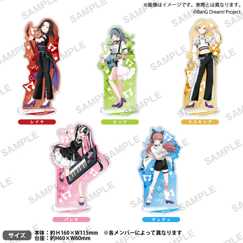 BanG Dream!　アクリルスタンド マスキング 10th Anniversary ver.