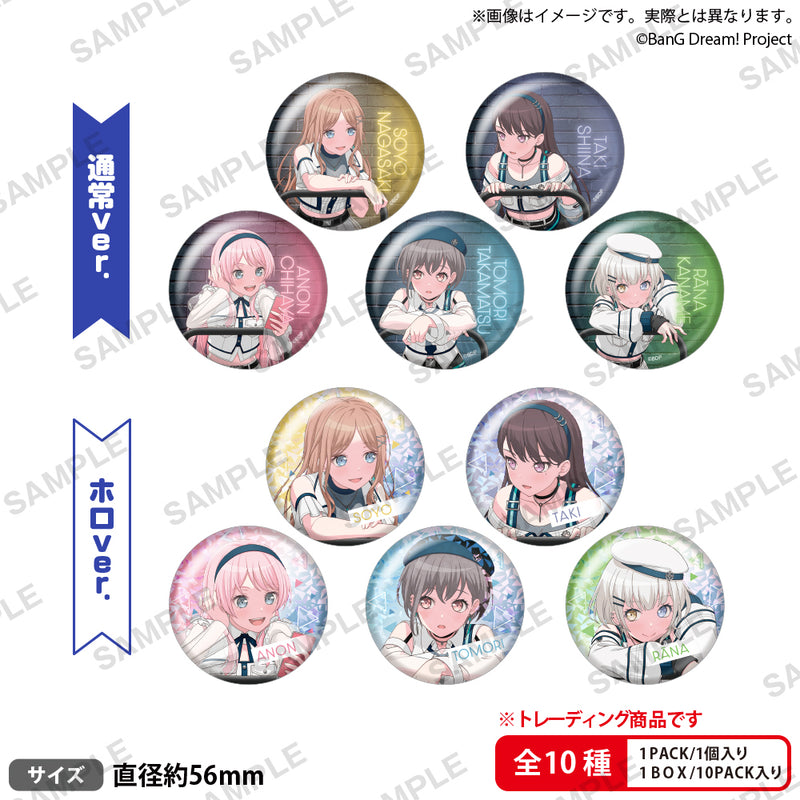 BanG Dream!　トレーディング缶バッジ 処救生 ver.【PACK】