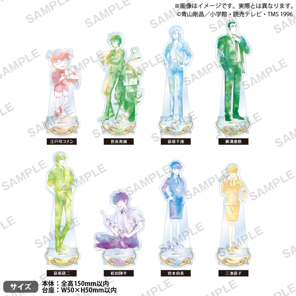 名探偵コナン キャンバス風アクリルスタンド Water Color ver. 宮本
