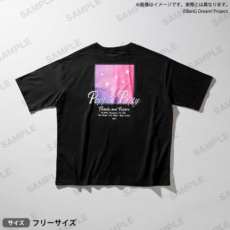 BanG Dream!　ビッグシルエットTシャツ Poppin'Party 2025 Summer ver.