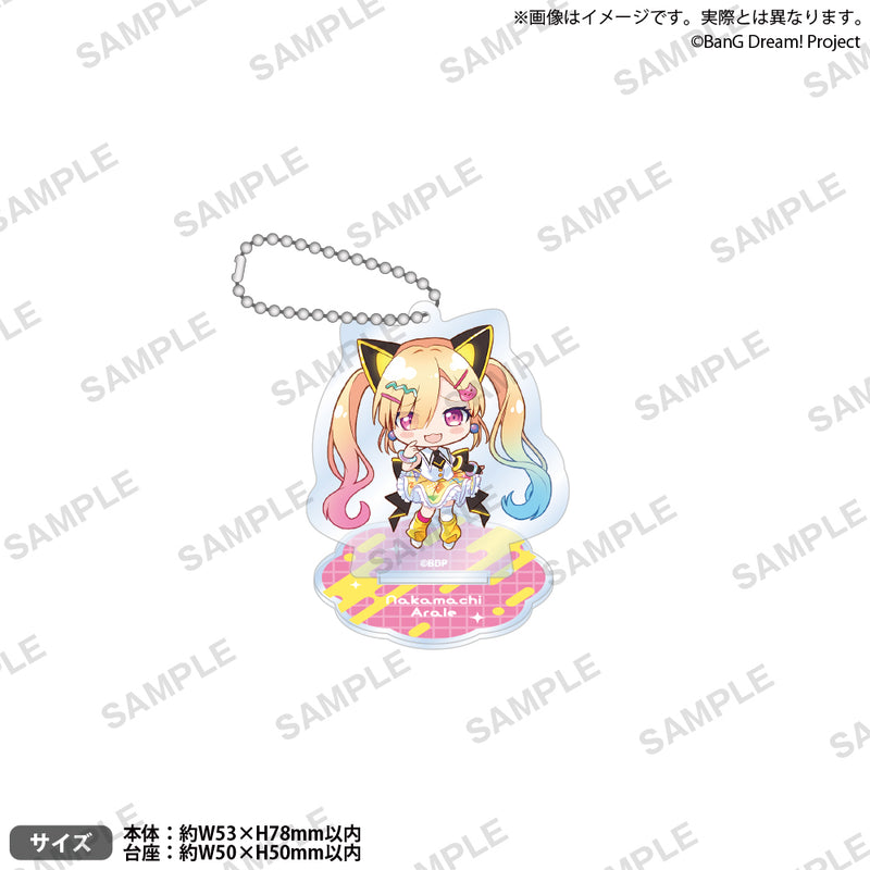 藤都子個展 ミニアクリルスタンドキーホルダー BanG Dream! 仲町あられ
