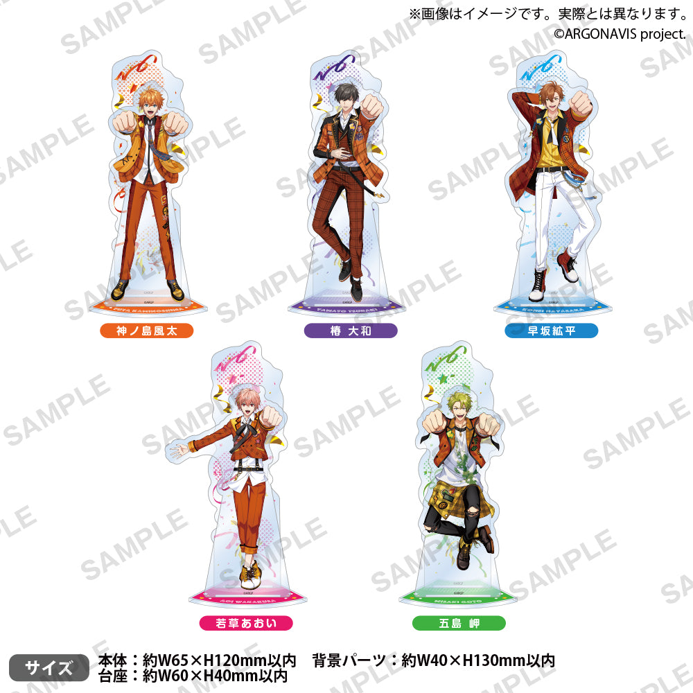 from ARGONAVIS アクリルスタンド 風神RIZING！ パンチライン