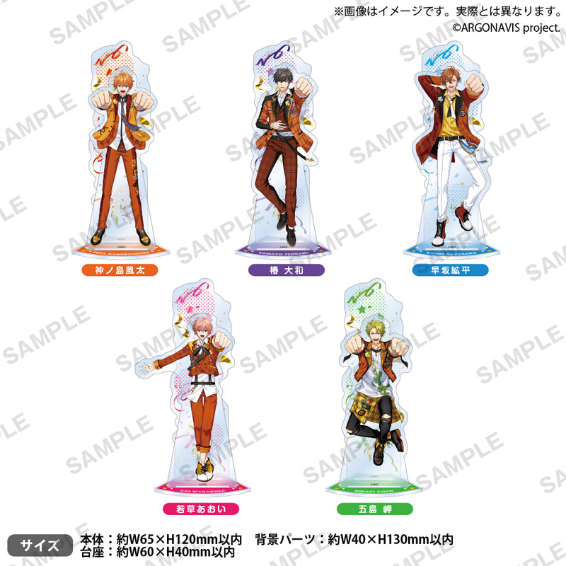from ARGONAVIS　アクリルスタンド 風神RIZING！ パンチライン ver. 五島 岬