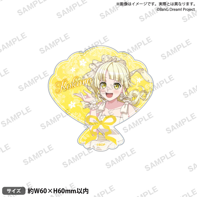 BanG Dream! ハロー、ハッピーワールド! アクリルバッジ Flower BanG Dream! ハロー、ハッピーワールド! アクリルバッジ Flower