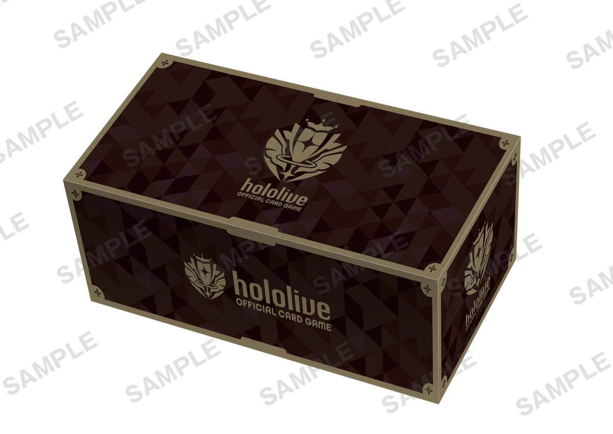 hololive official cardgame BOXセットシュリンク付き hololive OFFICIAL CARD GAME オフィシャルホロカストレージボックス