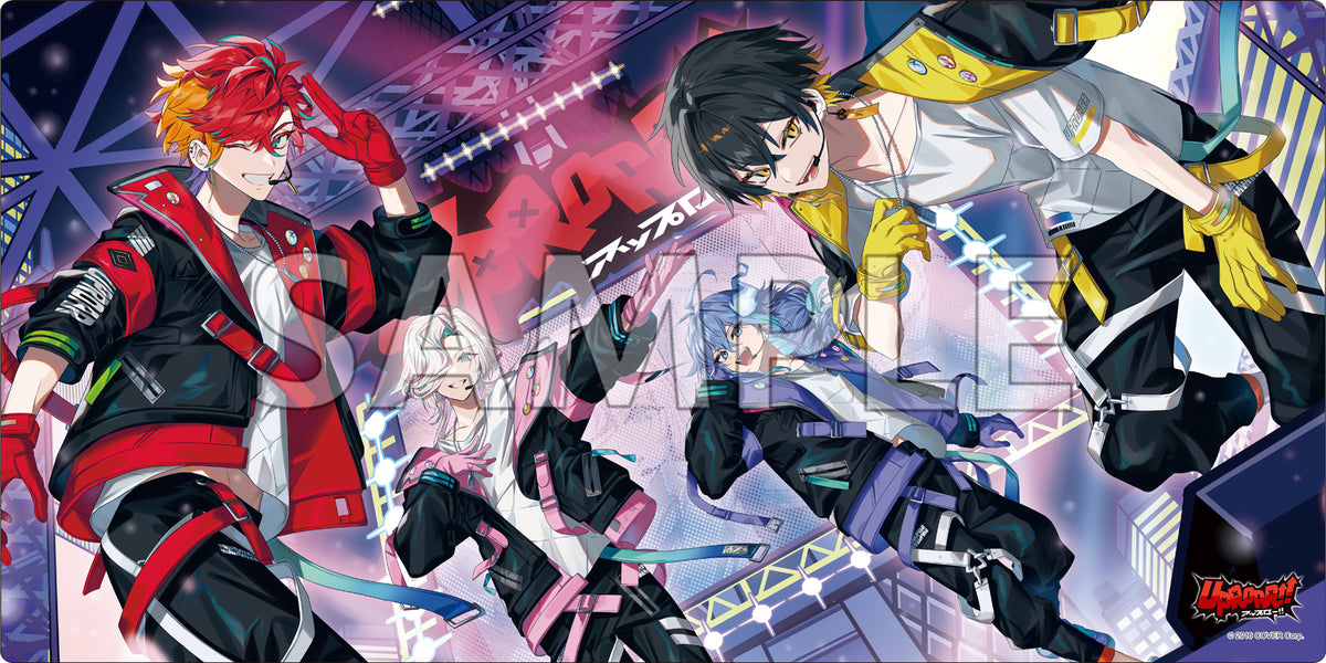 ブシロード　ラバーマット　スリーブ　UPROAR!!　1個ずつセット holostars_playmat-