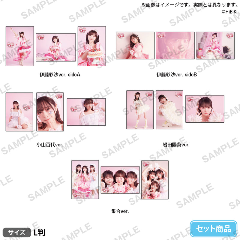 Ayasa Birthday Idol♡Live　ブロマイドセット 伊藤彩沙ver. sideA
