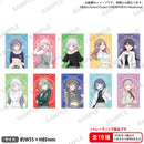 BanG Dream! Our Notes　トレーディングショートステッカー 私服ver. vol.1【PACK】