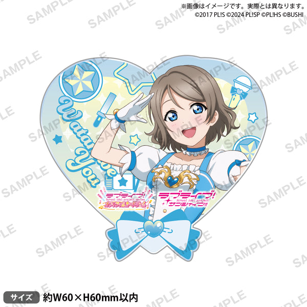 ラブライブ！シリーズ オフィシャルカードゲーム アクリルバッジ 渡辺