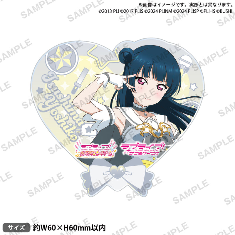 ラブライブ！シリーズ オフィシャルカードゲーム アクリルバッジ 津島
