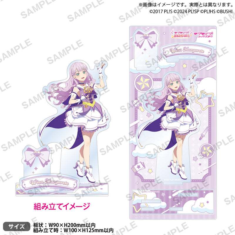ラブライブ！シリーズ　オフィシャルカードゲーム　ジオラマアクリルスタンド ウィーン・マルガレーテ DREAM LIVE!! ver.