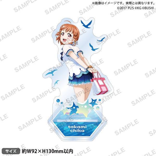 ぷちぐるラブライブ アクリルスマホスタンド Aqours版 グッズ-ストラップ】ぷちぐるラブライブ! ネックストラップ