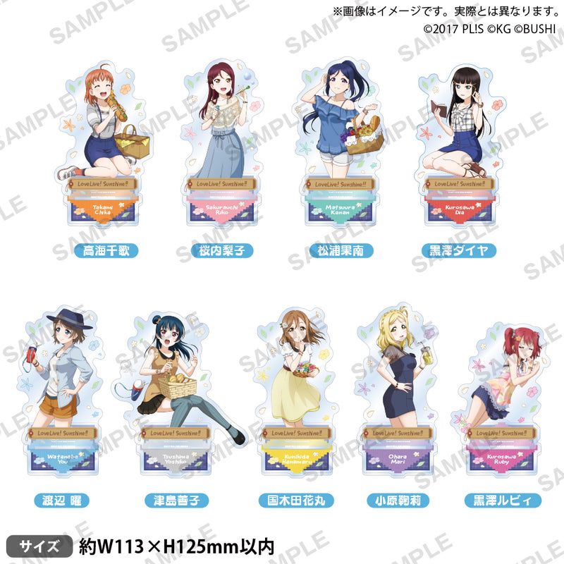 ラブライブ！スクールアイドルフェスティバル　アクリルスタンド Aqours 水着ver. 黒澤ダイヤ