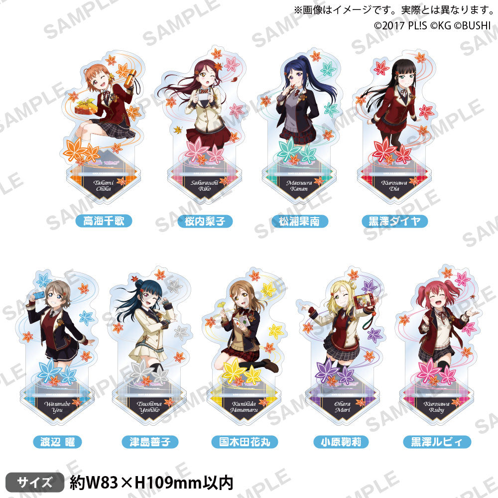 Aqours(水遊びVer.) カーテン(2枚組/タッセル付) C93グッズ ラブライブ！スクールアイドルフェスティバル アクリルスタンド