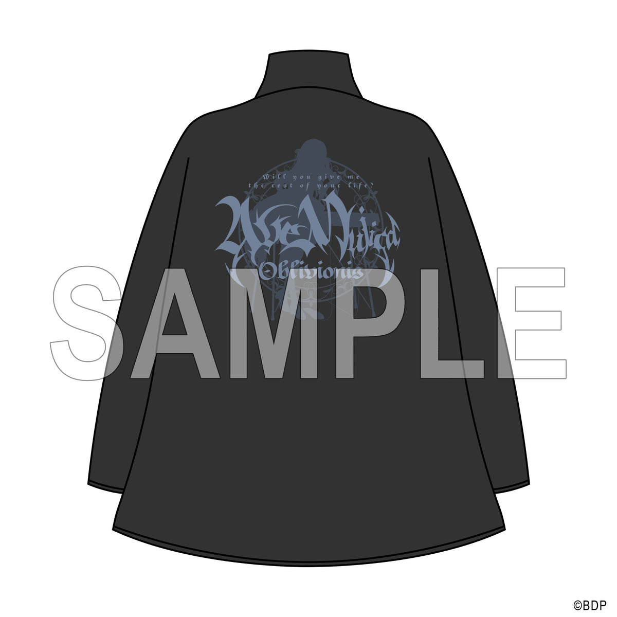 バンドリ 10th Ave Mujica モチーフマント オブリビオニス　法被 mantle_thumbnail_5b_sample2512