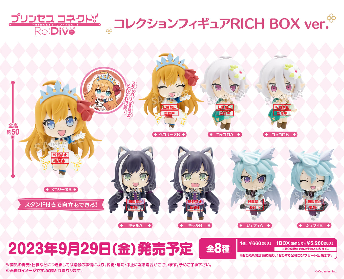 プリンセスコネクト！Re:Dive コレクションフィギュアRICH BOX ver.【PACK】