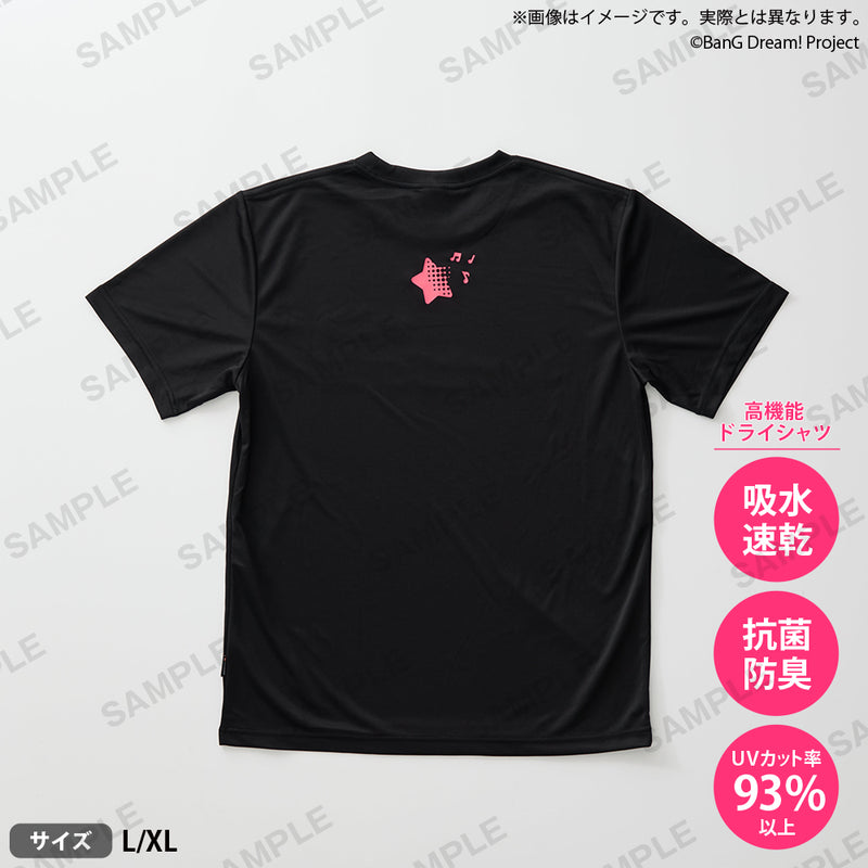 BanG Dream! DRAIVE ドライTシャツ Poppin'Party Lサイズ｜ブシロード