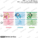 ぴちぴちピッチ×サンリオキャラクターズ　クリアフラットポーチ リナ×ポチャッコ